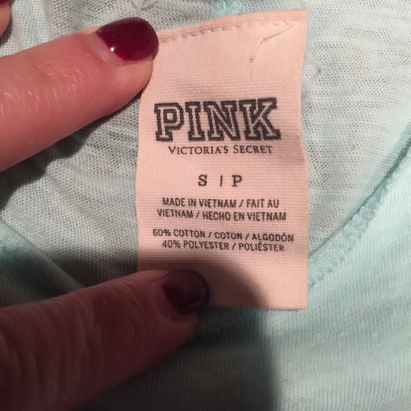 PINK ombré blue tank S - Picture 2 of 3